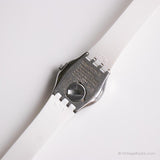 2012 Swatch YSS267 Glatt weiß Uhr | Gebraucht Swatch Ironie Dame
