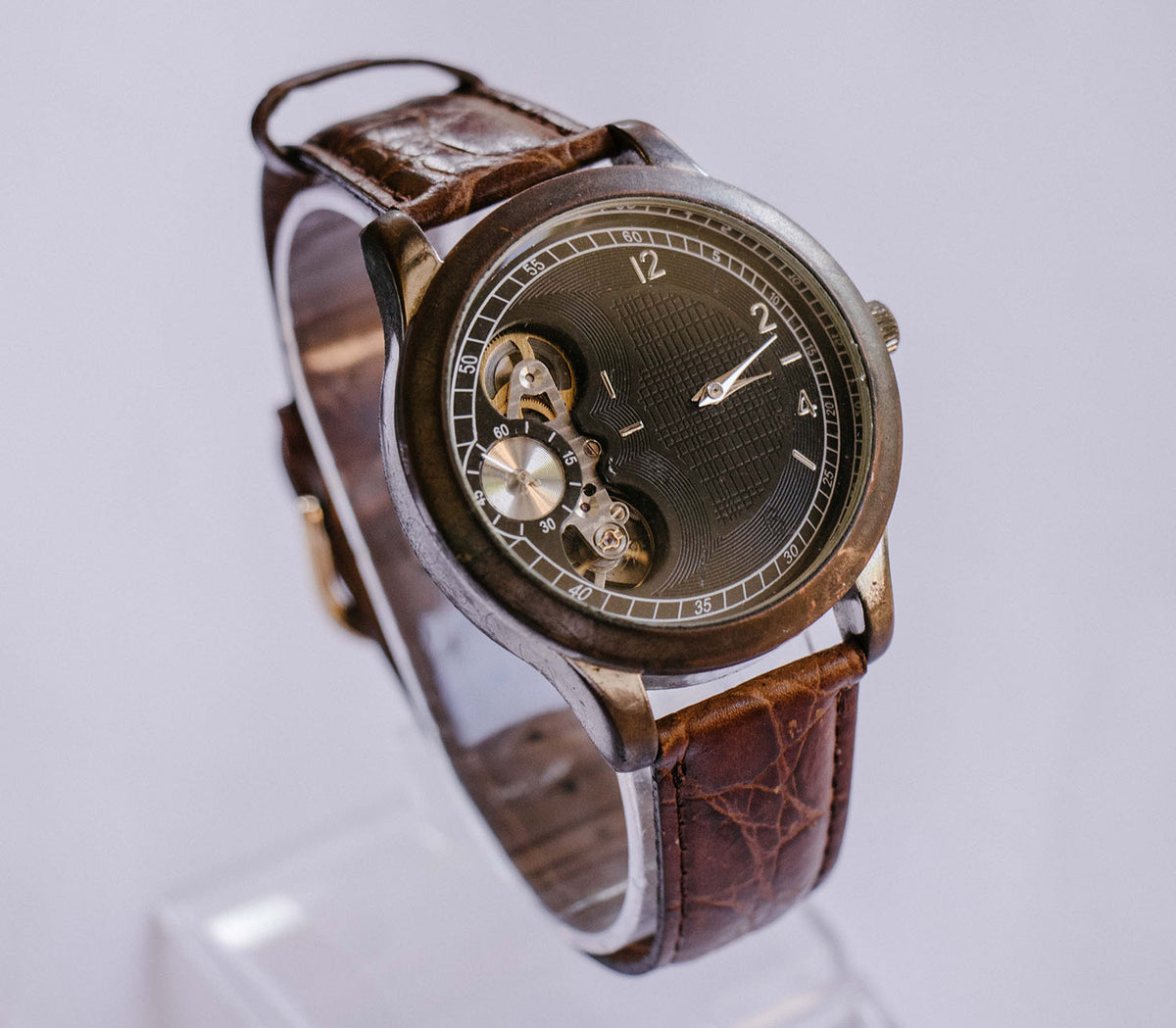 TAPORT Orologio quadrato in pelle color argento per i fan TAPORT Orologio quadrato in pelle color argento per i fan