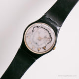 Vintage 1994 Swatch LB136 GARAGE Watch | Black and White Dog Swatch