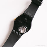 Vintage 1994 Swatch LB136 GARAGE Watch | Black and White Dog Swatch