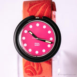 1991 Swatch Pop pwb153 orologio rosso | Raro pop rosso degli anni '90 Swatch Orologio