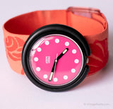 1991 Swatch Pop pwb153 orologio rosso | Raro pop rosso degli anni '90 Swatch Orologio
