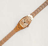 Anker 17 Juwelen Gold-Ton mechanisch Uhr | Damenwickte Uhr