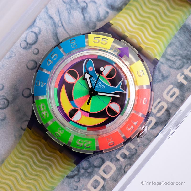 Antiguo Swatch reloj – Vintage Radar - Main Image