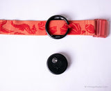 1991 Swatch Pop pwb153 orologio rosso | Raro pop rosso degli anni '90 Swatch Orologio