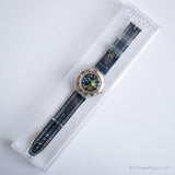 Mint 1995 Swatch SDZ102 Thalassios montre | Spécial olympique Swatch
