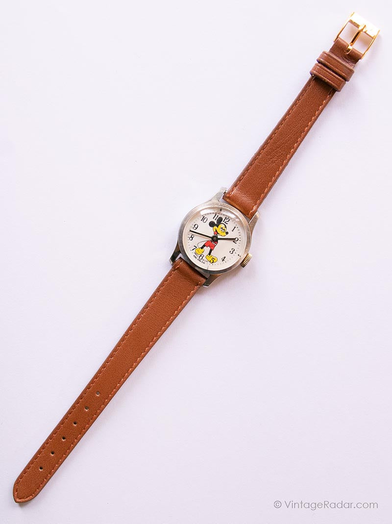Vintage Collectible Mickey Mouse Watch | Disney Mechanical  display picture 3