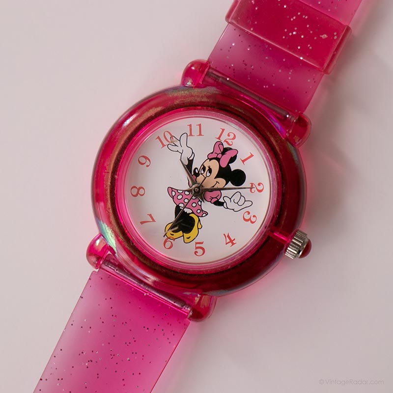 Vintage Disney Time Works Minnie Mouse Watch NIP Theme Park Exclusive Retro 90s Disney Time Works Minnie Mouse Watch NIP VTG Theme Park  main image 4