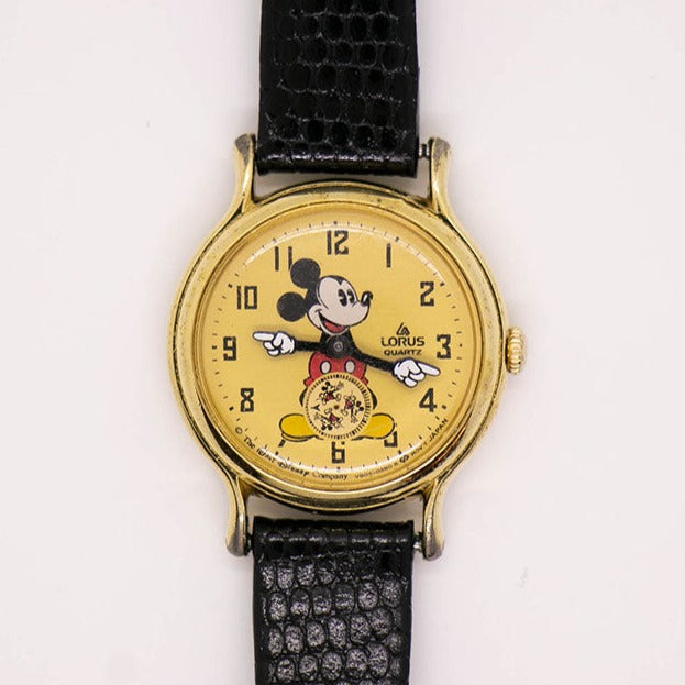 Lorus V802-0090 RO Ultra Rare Mickey Mouse Watch for Women 