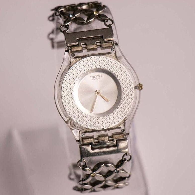 2007 Swatch Skin SFK283G Fairy Light Floral Watch – Vintage Radar