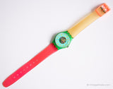 1989 Swatch Lady LG104 Liquid Sky Watch | Anni '80 rari Swatch Lady Originali