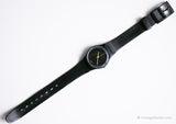 1988 Swatch Lady LB119 Black Magic Watch | Anni '80 nero Swatch Lady Orologio