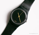 1988 Swatch Lady LB119 Black Magic Watch | Anni '80 nero Swatch Lady Orologio