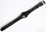 1988 Swatch Lady LB119 Black Magic Watch | Anni '80 nero Swatch Lady Orologio