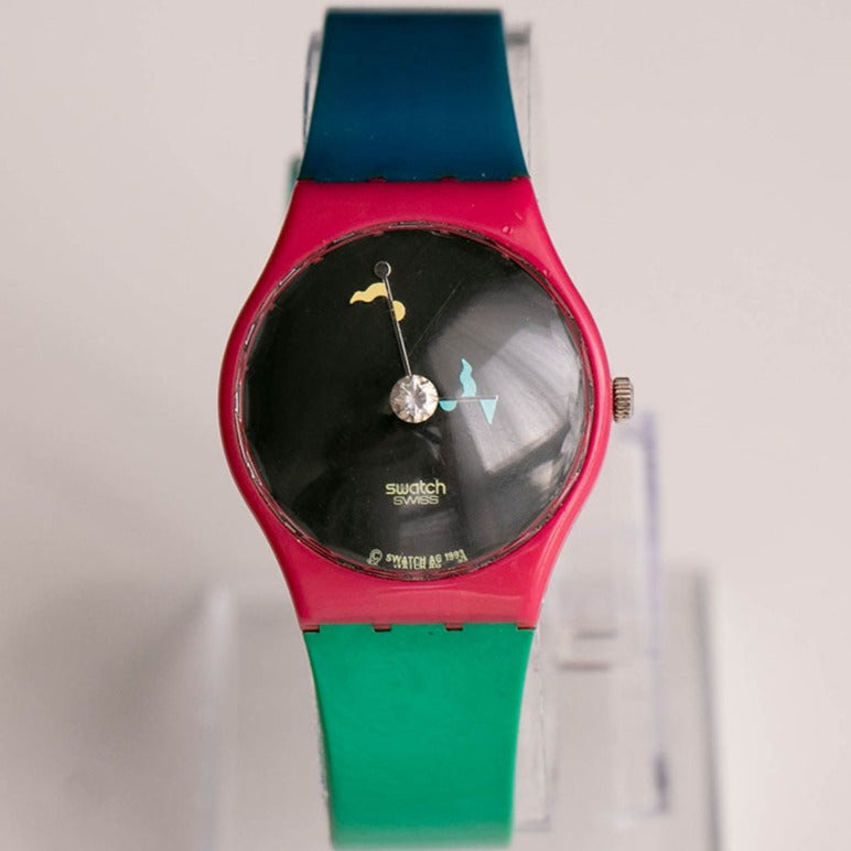 1993 Swatch GZ129 CRYSTAL SURPRISE Watch | Collectible Swatch Watch