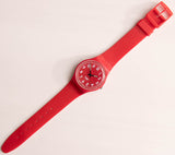 2009 Swatch GR154 GHERRY-BERRY OROLOGIO | Vintage rosso Swatch Orologio