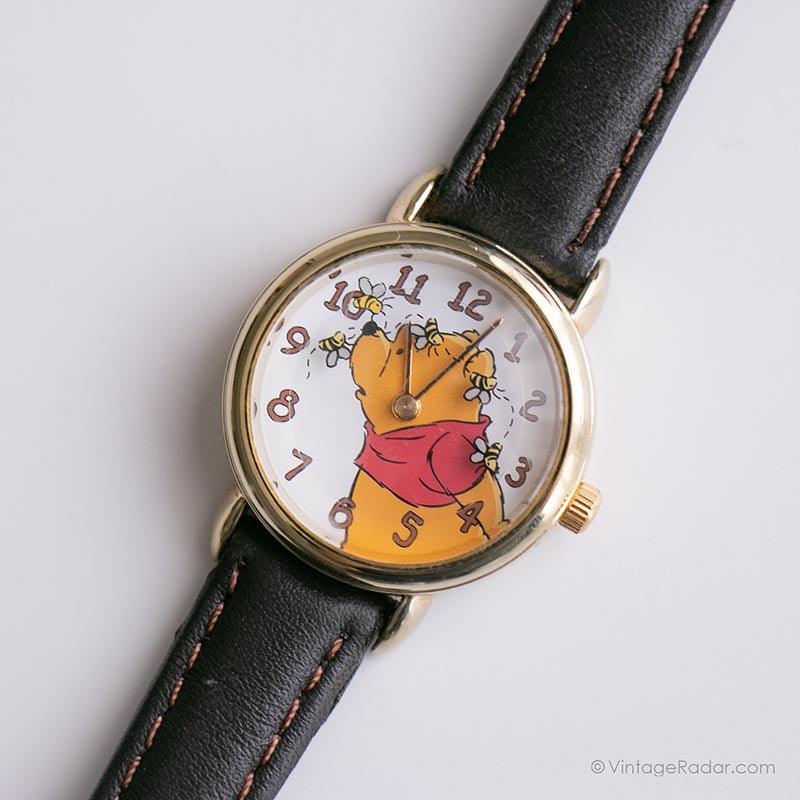 Winnie the pooh discount watch vintage leather band