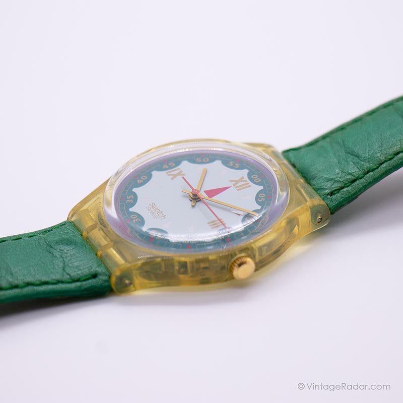 1993 Swatch GK152 SPADES Watch | Vintage 90s Swatch Gent – Vintage