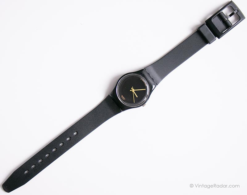 RARE 1988 Swatch Lady LB119 BLACK MAGIC Watch | Swatch Watch