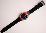 2010 Swatch GR156 LAUGH TIME Watch | Black Dial Swiss Swatch Quartz