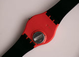 2010 Swatch GR156 LAUGH TIME Watch | Black Dial Swiss Swatch Quartz