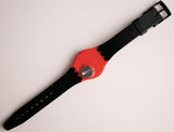 2010 Swatch GR156 LAUGH TIME Watch | Black Dial Swiss Swatch Quartz