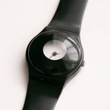 2000 Swatch GB201 MONOCLE Watch with 3D Dial | Vintage Swatch Gent