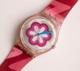 2004 Swatch Gp126 astrapi Uhr Olympic Special | Rosa Blume Swatch