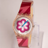 2004 Swatch Gp126 astrapi Uhr Olympic Special | Rosa Blume Swatch