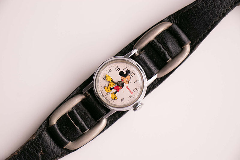 Rare Vintage Ingersoll‎ Mickey Mouse Watch (967-60) Rare Vintage Ingersoll Mickey Mouse Watch (967-60) - Etsy main image 4