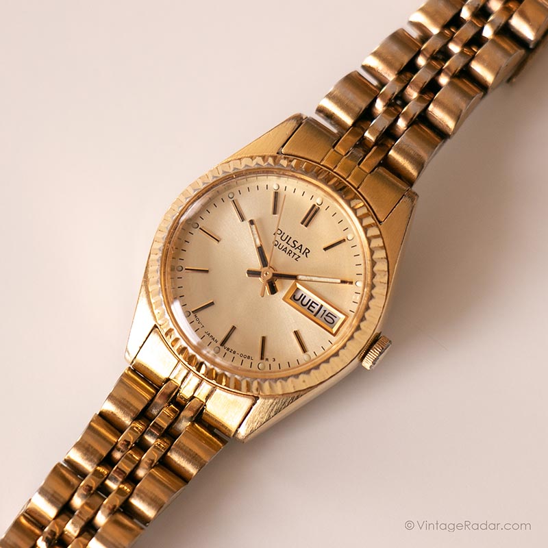 Vintage Pulsar Luxury Dress Watch | Elegant Watch for Ladies