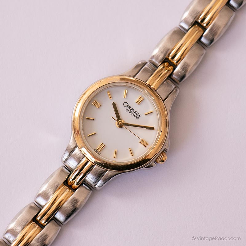 Vintage Two-tone Caravelle by Bulova Watch | Elegant Watch  display picture 2