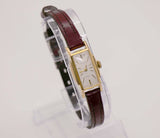 Seiko Solar Diashock 17 Jewels Gold Plated Mechanical Watch Vintage