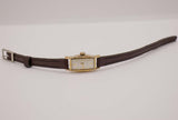 Seiko Solar Diashock 17 Jewels Gold Plated Mechanical Watch Vintage