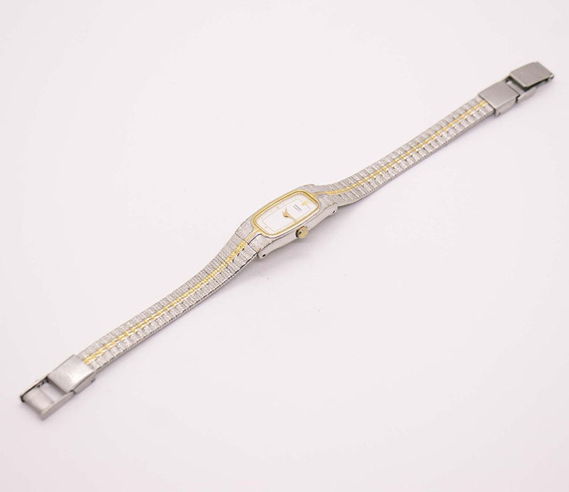 1982 Two Tone Seiko 2E20-6319 RO Watch for Women | Rare  display picture 3