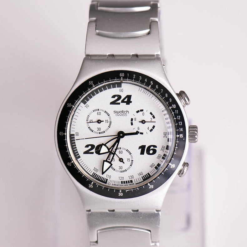 Swatch Irony YCS1006AL Straight Edge Watch | Swiss Swatch