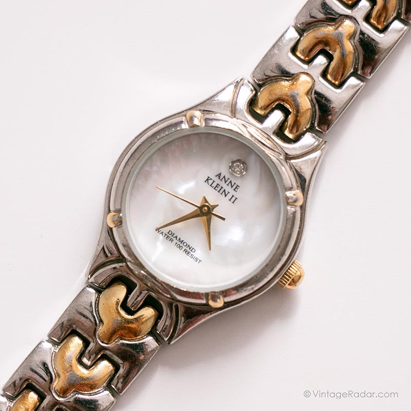 Vintage Two-tone Anne Klein II Watch Office Watch for Women