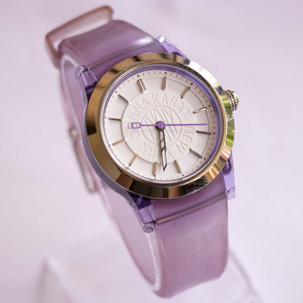 DKNY Purple Ladies Watch Donna Karan New York Designer Watch