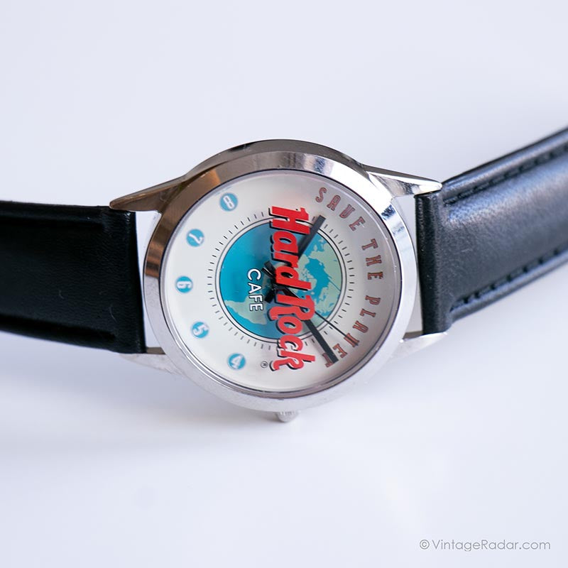 Vintage Hard Rock Cafe Watch | Save the Planet Wristwatch