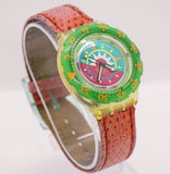 1993 Swatch reloj SDK111 Contierte la brújula | 90s Swatch Scuba 200