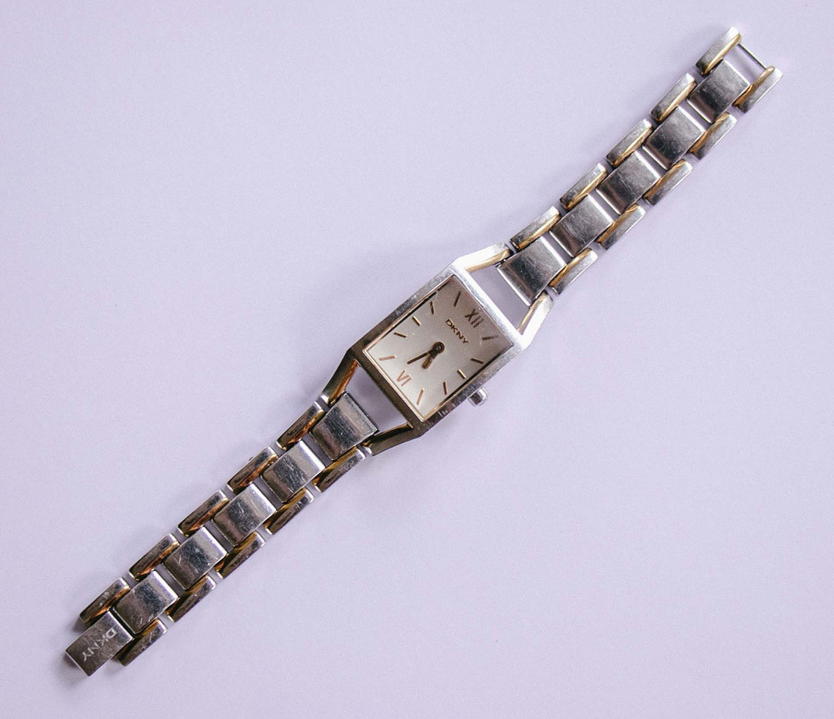 DKNY  Women\'s Two Tone Square Bracelet Watch DKNY Stainless Steel & Rose Gold Tone Watch Watch Stainless  main image 2