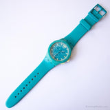 2012 Swatch SUSL400 Acid Drop Watch | Blu vintage Swatch Chrono