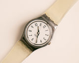 Swatch Lady LX103 Darjeeling reloj | Vintage de 1991 Swatch Lady reloj