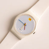 1985 Swatch Lady Orologio svizzero punteggiato LW104 | RARO Swatch Lady Orologio