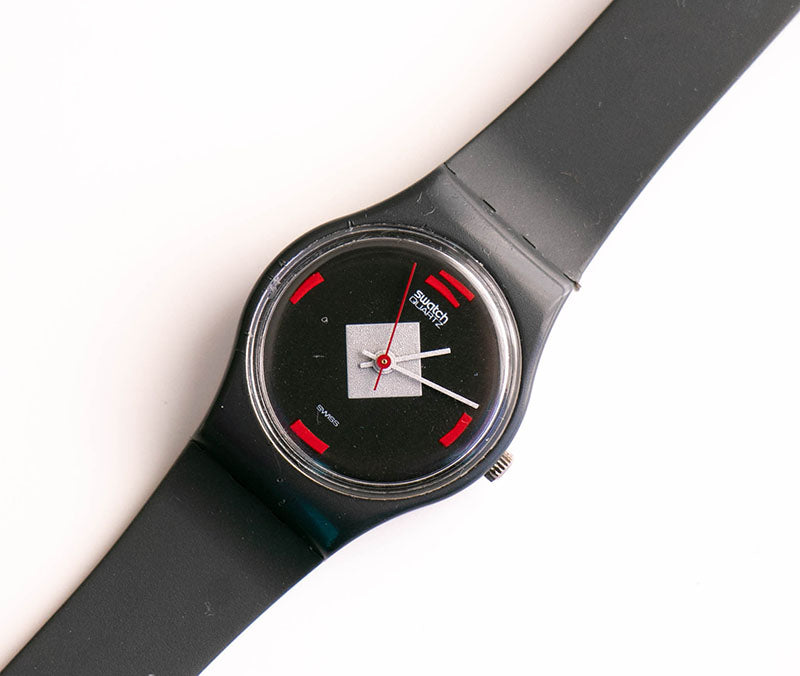 1984 Swatch Lady LA101 MAH JONG Watch | 80s Collectible  display picture 2