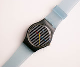 Vintage 1984 Swatch Lady Orologio da pinstripe Miss Miss LA100