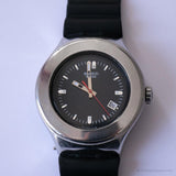 2004 Swatch Mano maestra YNS420 reloj | Negro vintage Swatch Ironía
