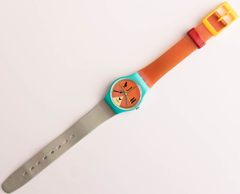 Swatch Watch LL101 HORUS Swatch Lady LL101 HORUS Watch | 1986 RARE Collectible Swatch  main image 3