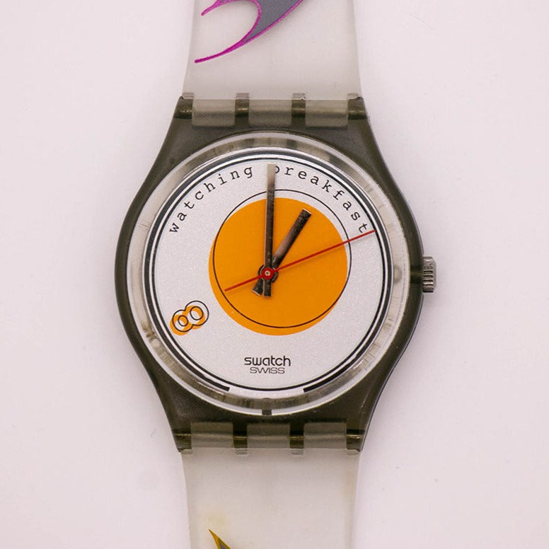1995 SUNNY SIDE UP GM135 Swatch Watch | Gift Vintage Swatch