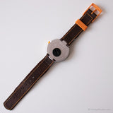 2006 Brown and Orange ETA Swiss Made Flik Flak Watch by Swatch
